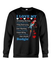 I love my parrot Crewneck Sweatshirt tile