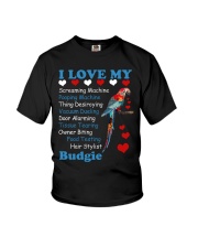 I love my parrot Youth T-Shirt tile