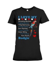 I love my parrot Premium Fit Ladies Tee tile