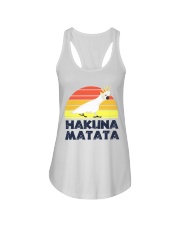 Hakuna matata Ladies Flowy Tank tile