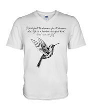 Bird lovers V-Neck T-Shirt tile