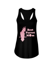 Best parrot mom Ladies Flowy Tank tile