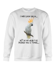 I may look calm Crewneck Sweatshirt tile