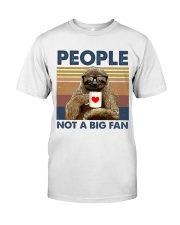 People not a big fan Premium Fit Mens Tee tile