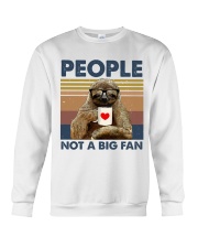 People not a big fan Crewneck Sweatshirt tile