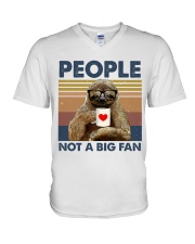 People not a big fan V-Neck T-Shirt tile