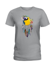 Dream catcher parrot Ladies T-Shirt tile
