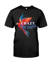 Crazy bird mama Premium Fit Mens Tee tile