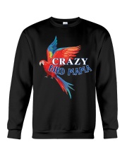 Crazy bird mama Crewneck Sweatshirt tile