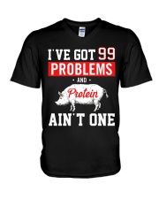 I got 99 problems V-Neck T-Shirt tile