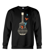 Bird and music Crewneck Sweatshirt tile