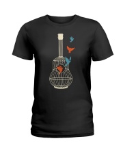 Bird and music Ladies T-Shirt front