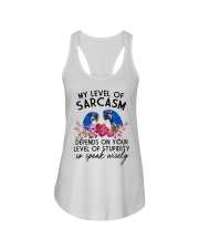 My level of sarcam Ladies Flowy Tank tile