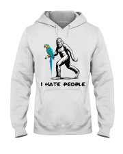 I hate people Hooded Sweatshirt tile