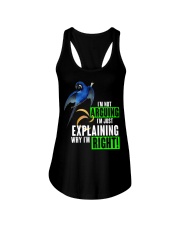 Im just explaining why im right Ladies Flowy Tank tile