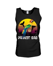 Parrot dad Unisex Tank tile