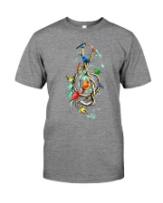 Birds and music Premium Fit Mens Tee tile