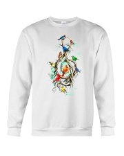 Birds and music Crewneck Sweatshirt tile