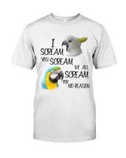 Parrot scream Classic T-Shirt tile