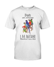 Birds are awesome Premium Fit Mens Tee tile