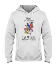 Birds are awesome Hooded Sweatshirt tile