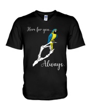 Here for you always V-Neck T-Shirt thumbnail