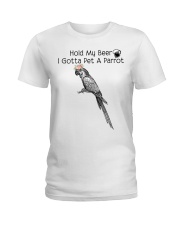 Hold my beer Ladies T-Shirt tile