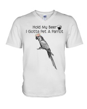 Hold my beer V-Neck T-Shirt tile