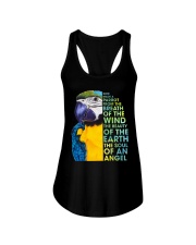 God made a parrot Ladies Flowy Tank tile