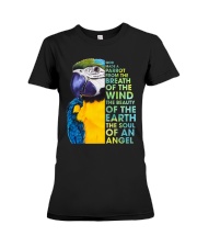 God made a parrot Premium Fit Ladies Tee tile
