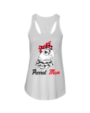 Parrot mom Ladies Flowy Tank tile