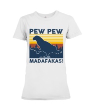 Pew pew Premium Fit Ladies Tee tile