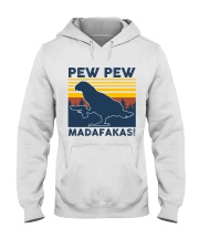 Pew pew Hooded Sweatshirt tile