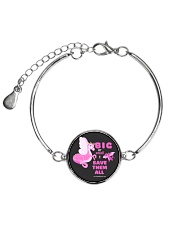 SAVE THEM ALL Metallic Circle Bracelet thumbnail