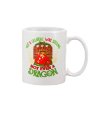 Not a Creature Was Stirring Not Even A Dragon Mug thumbnail