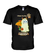 So Ready for Halloween V-Neck T-Shirt thumbnail