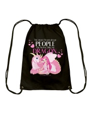 I Love My Dragon Drawstring Bag thumbnail