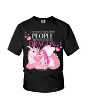 I Love My Dragon Youth T-Shirt thumbnail
