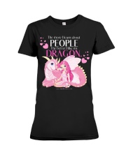I Love My Dragon Premium Fit Ladies Tee thumbnail