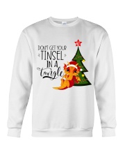 Don't Get Your Tinsel In A Tangle Crewneck Sweatshirt thumbnail