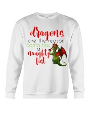 Dragons are Naughty in Really Nice Ways Crewneck Sweatshirt thumbnail
