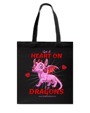 Heart On for Dragons Tote Bag thumbnail