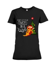 Don't Get Your Tinsel in a Tangle Premium Fit Ladies Tee thumbnail