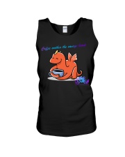 Coffee Soothes the Savage Beast Unisex Tank thumbnail