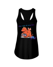 Coffee Soothes the Savage Beast Ladies Flowy Tank thumbnail