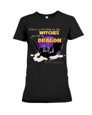 Get off the Dragon Premium Fit Ladies Tee thumbnail