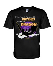 Get off the Dragon V-Neck T-Shirt thumbnail