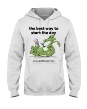 The Best Way to Start Your Day Hooded Sweatshirt thumbnail