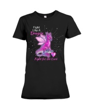 FIGHT LIKE A DRAGON Premium Fit Ladies Tee thumbnail