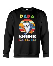 Papa Sharks Doo Doo Doo Crewneck Sweatshirt tile